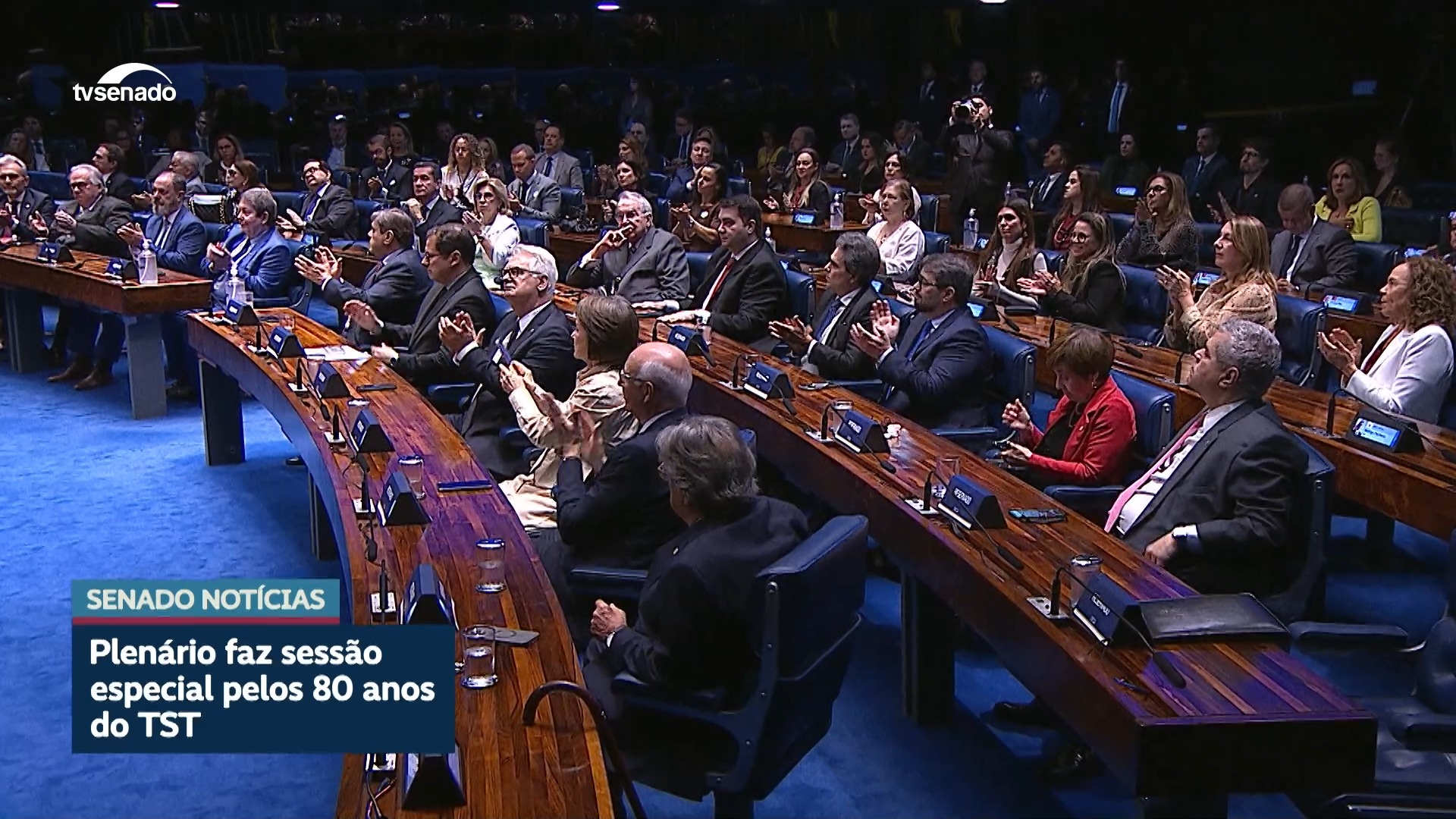 Vídeo: Sessão especial do Senado celebra 80 anos do Tribunal Superior do Trabalho