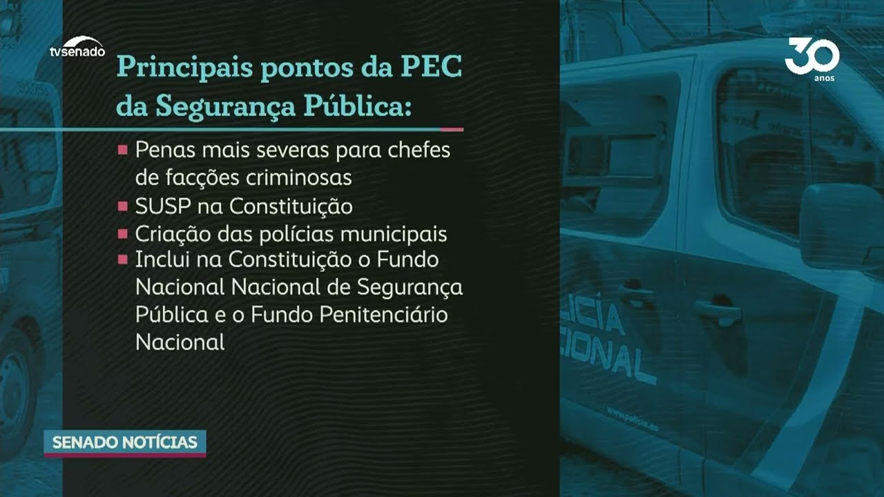 Vídeo: PEC da Segurança: Rogério Carvalho diz que manterá texto da Câmara