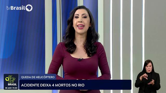 Queda de helicóptero no Rio deixa quatro pessoas mortas
