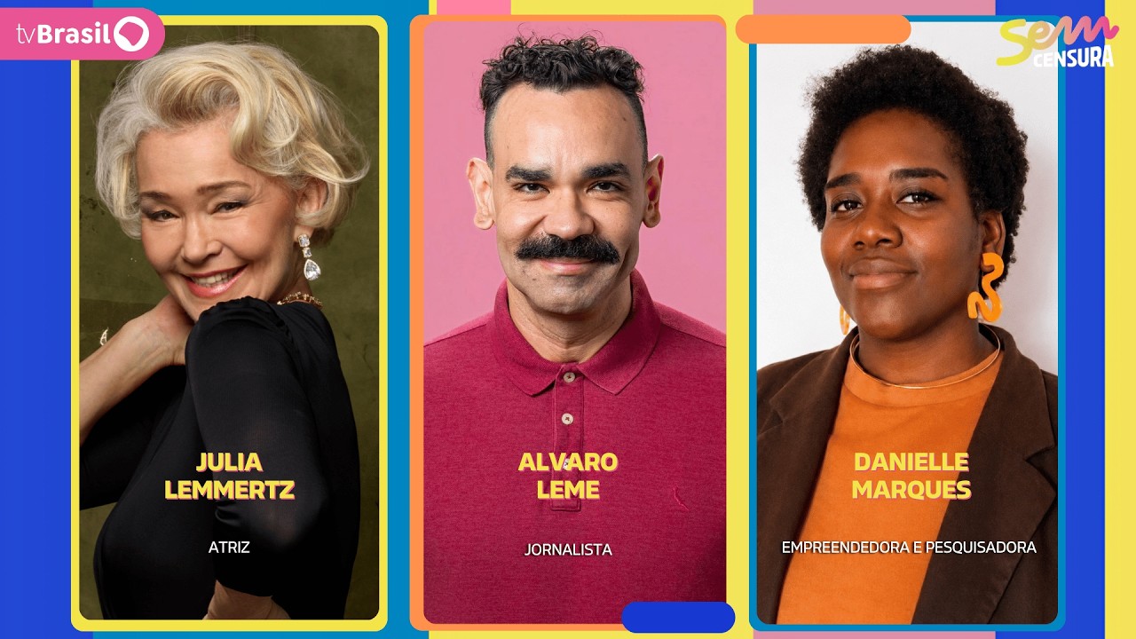 Sem Censura debate IA, inclusão e recebe Júlia Lemmertz