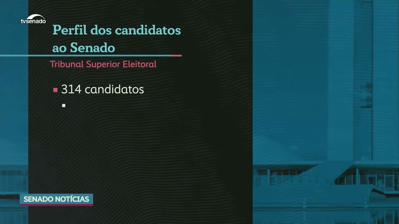 Vídeo: Eleições 2026: veja o perfil dos candidatos ao Senado