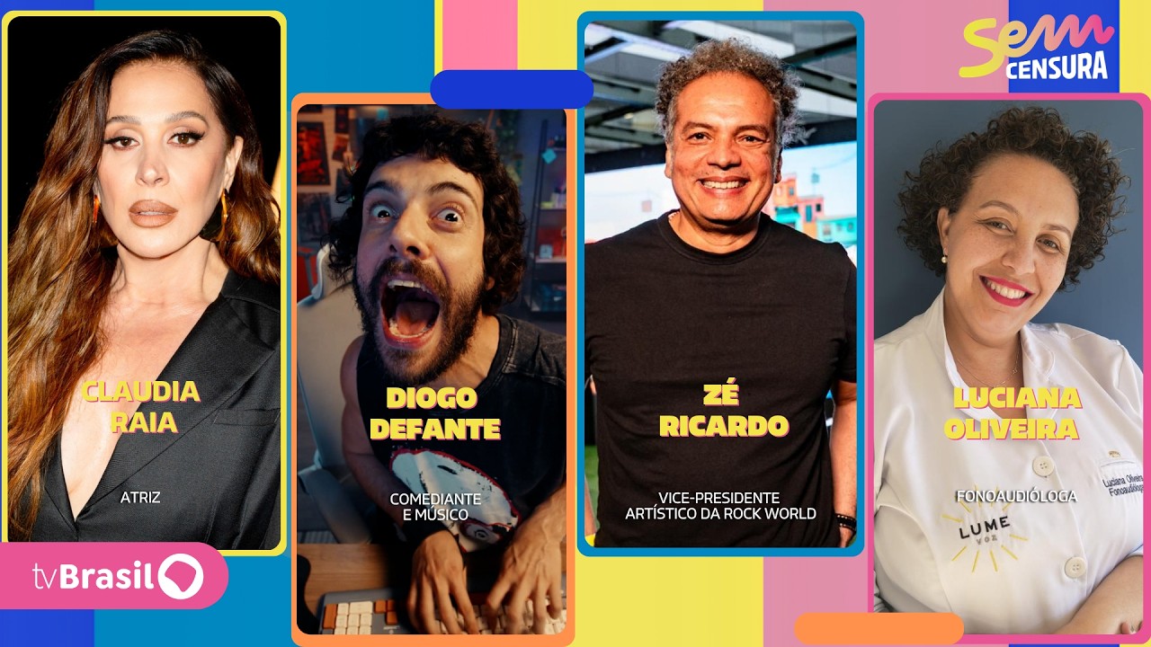 Claudia Raia, Rock in Rio e saúde da voz: confira no Sem Censura
