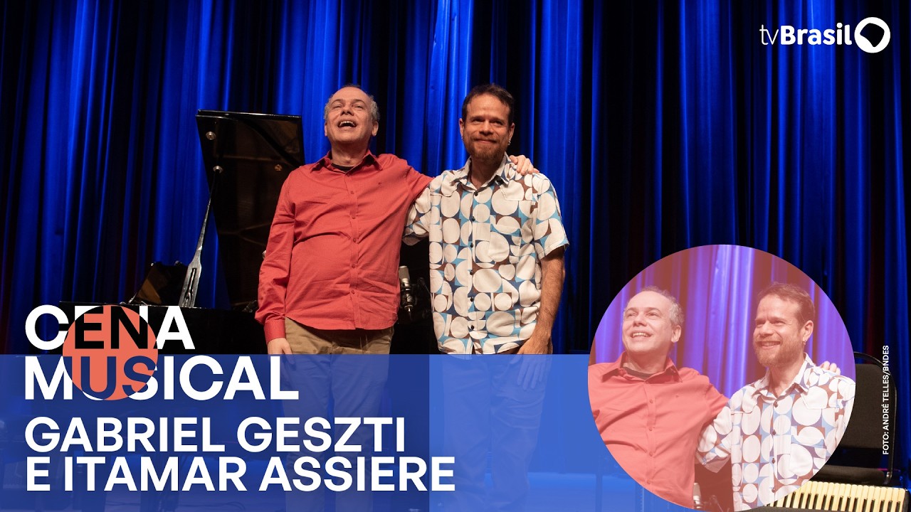 Gabriel Geszti e Itamar Assiere homenageiam Ian Guest