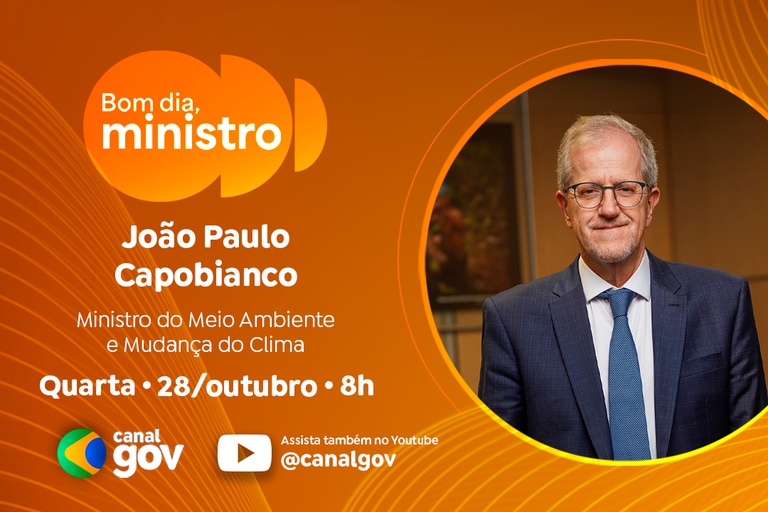 No “Bom Dia, Ministro”, João Paulo Capobianco detalha combate a incêndios florestais no Pará e Amazonas