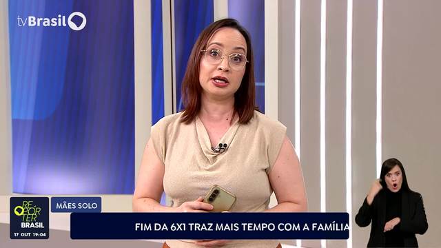 Fim da escala 6x1 promete mais tempo em família para mães solo