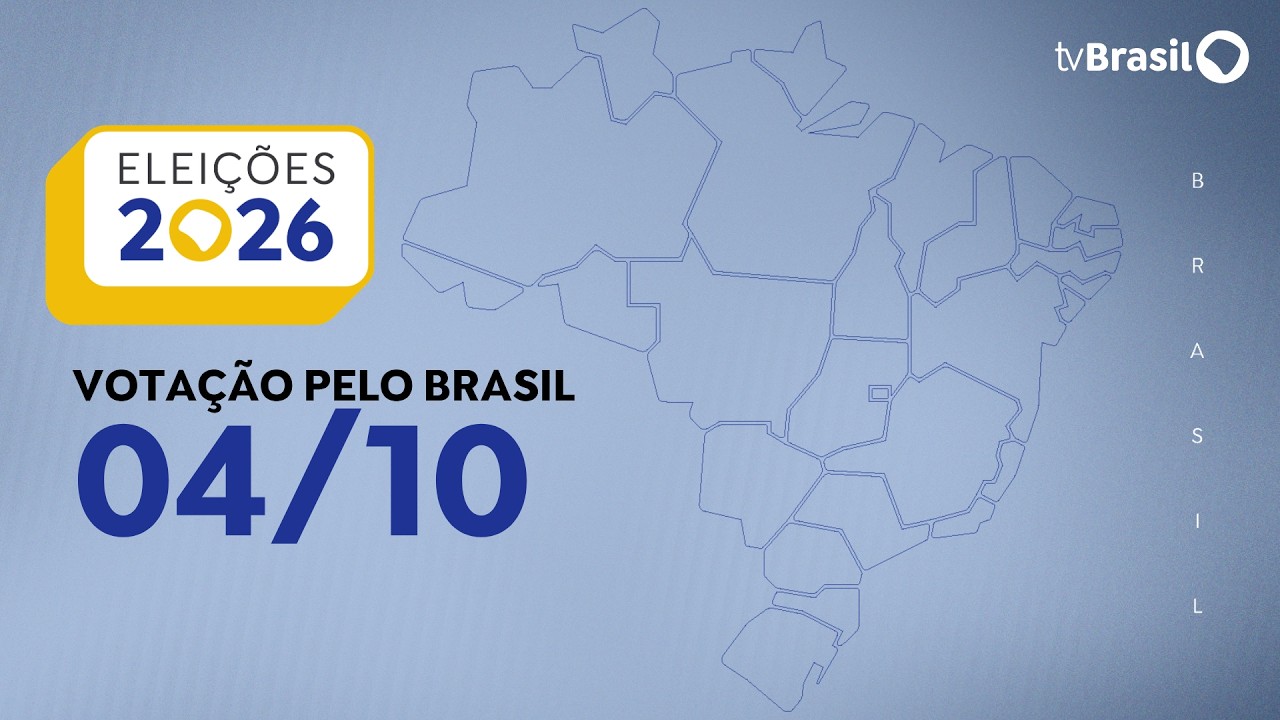 Acompanhe a cobertura da TV Brasil nas Eleições 2026